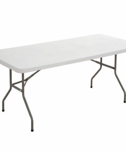 Table rectangulaire pliante