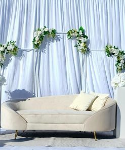 Trône Siena avec décorations