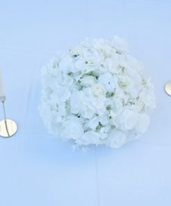 Fleurs blanches Paloma 40cm