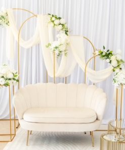 Trône Kayla avec décorations