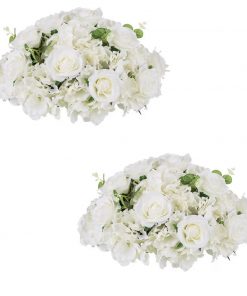 Fleurs blanches Alma 40cm