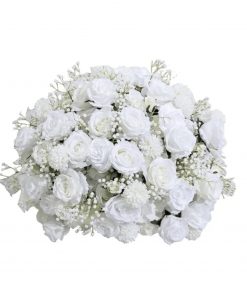 Fleurs blanches Gypso 60cm